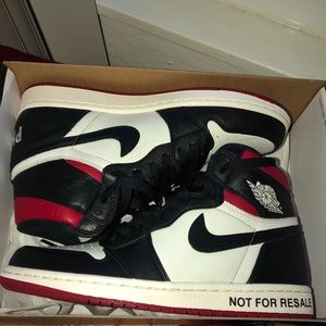 Jordan 1 “not for resale”